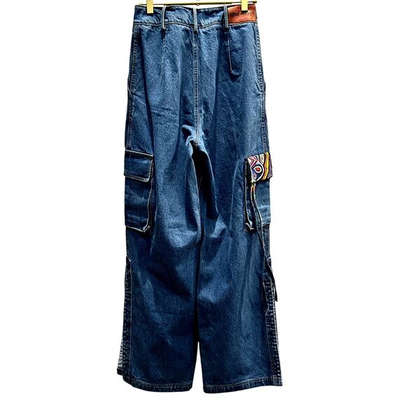 Style Junkie – Denim Cargo Pants – Size 4 (XS) - Picture 5 of 8